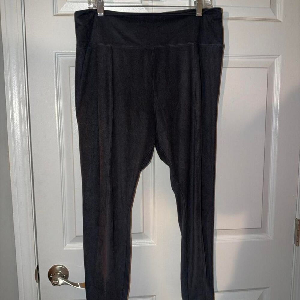 Vera-wang Women's Grey and Black Leggings